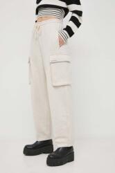 Miss Sixty pamut melegítőnadrág - bézs L