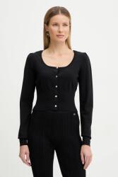 Fracomina kardigán - fekete S - answear - 28 990 Ft