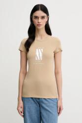 Giorgio Armani t-shirt - bézs L - answear - 24 490 Ft