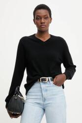 ANSWEAR gyapjú pulóver - fekete S - answear - 32 990 Ft