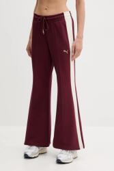 PUMA melegítőnadrág - burgundia XS