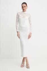 Bardot ruha - bézs L - answear - 60 990 Ft