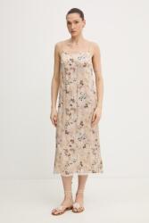MUNTHE BARIKA SLIP nyári viszkóz ruha - bézs 38