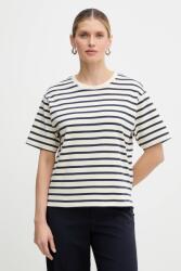 Weekend Max Mara pamut póló MULTID - bézs M