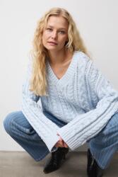 MEDICINE pamut pulóver - kék XS