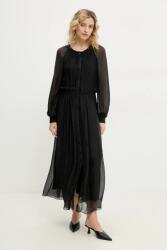 ANSWEAR selyem ruha - fekete S - answear - 23 990 Ft