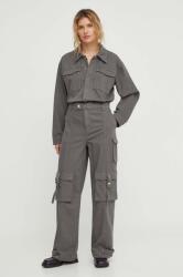 Gestuz farmer kezeslábas - szürke 34