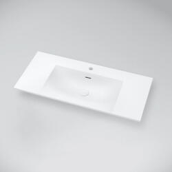 MARMY CRYSTAL 100x46 cm beépíthető öntött márvány mosdó 80 8417 10 11 10 (80 8417 10 11 10)