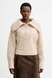 IRO pulóver gyapjúkeverékből - bézs XS