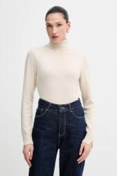 Sisley gyapjúkeverék pulóver - bézs S - answear - 17 190 Ft