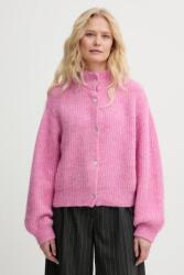 American Vintage gyapjú kardigán - rózsaszín L - answear - 80 990 Ft
