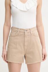 Pepe Jeans farmer rövidnadrág A-LINE SHORT UHW RACHEL - bézs 25