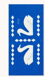 Tinycottons gyerek pamut törölköző SWANS TOWEL - kék Univerzális méret