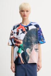 Sunnei t-shirt - többszínű S - answear - 32 990 Ft