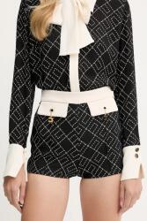 Elisabetta Franchi rövidnadrág - fekete 40 - answear - 105 990 Ft