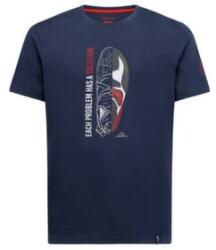 La Sportiva SOLUTION T-SHIRT Tricou cu mânecă scurtă Night Sky/Mountain Red XL