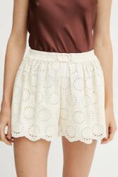 Twinset pamut rövidnadrág - bézs 40