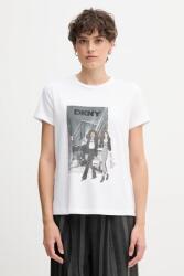 DKNY t-shirt KNIT TOPS - fehér S
