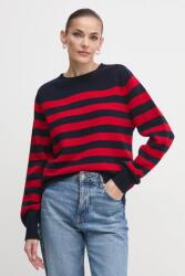 Barbour gyapjú pulóver Barbour x Alexa Chung - sötétkék 36