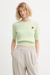 KENZO gyapjúkeverék pulóver - zöld S