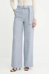 Fracomina nadrág vászonkeverékből - kék 38