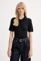 Calvin Klein poló - fekete XXS