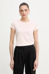 Giorgio Armani pamut póló - rózsaszín XS - answear - 24 490 Ft