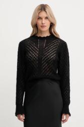 TWINSET gyapjú pulóver - fekete M - answear - 58 990 Ft