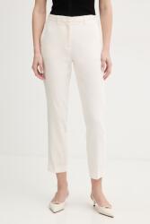 Marella nadrág lenkeverékből MLMCARO - bézs 34