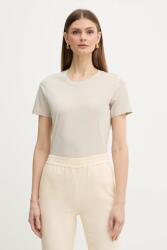 Fracomina t-shirt - bézs XL - answear - 20 990 Ft