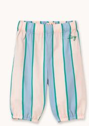Tinycottons gyerek pamut nadrág RETRO STRIPES POPLIN BABY PANT - rózsaszín 80