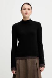 Sisley pulóver gyapjúkeverékből - fekete S - answear - 26 190 Ft