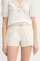 Twinset pamut rövidnadrág - bézs 25