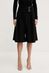 Versace Jeans Couture rövidnadrág gyapjúkeverékből - fekete 40