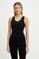 Fracomina top - fekete XL - answear - 28 990 Ft