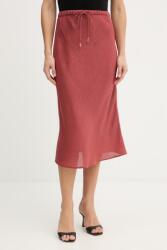 Marella vászon szoknya GAMBA - piros 36