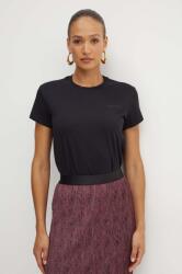 Patrizia Pepe pamut póló - fekete 36 - answear - 41 990 Ft