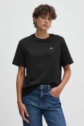 Lacoste póló női pamut - fekete 38 - answear - 20 590 Ft