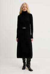 Fracomina ruha gyapjúkeverékből - fekete XS