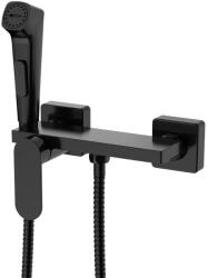 SAPHO Sapho/Aqualine bidézuhany keverő csapteleppel, matt fekete (TJ042B)