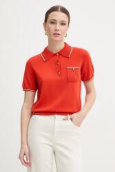 Luisa Spagnoli gyapjú pulóver Miconia - narancssárga S