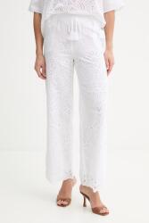 ERMANNO Firenze pamut nadrág - fehér 40