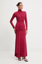 Bardot ruha ALIX - burgundia XS