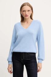 Morgan pulóver gyapjúkeverékből - kék XS