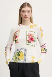 Desigual vászonkeverék pulóver TAMPERE - bézs XS