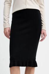 Sisley szoknya - fekete M - answear - 35 990 Ft