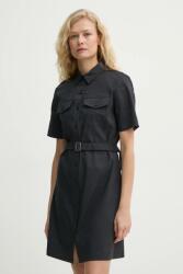 Theory vászon ruha - sötétkék 32