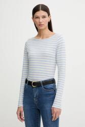 Marc O'Polo pamut hosszúujjú - kék M - answear - 20 990 Ft