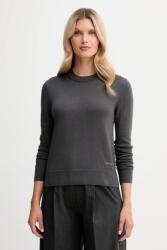 Calvin Klein pulóver gyapjúkeverékből - szürke S - answear - 25 890 Ft