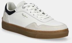 Pepe Jeans bőr sportcipő CAMDEN COLLAR M - bézs Férfi 44